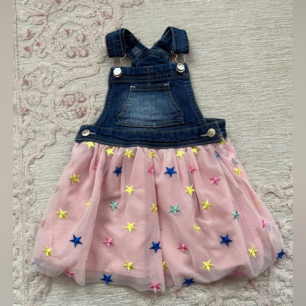 Overall dress size 2T
